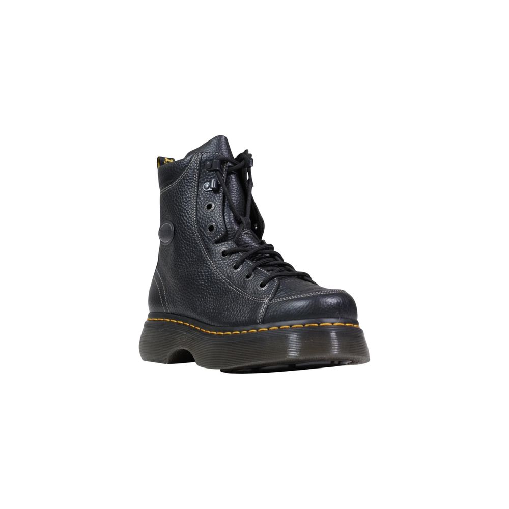 Dr. Martens Schwarze Leder-Ankle Boots