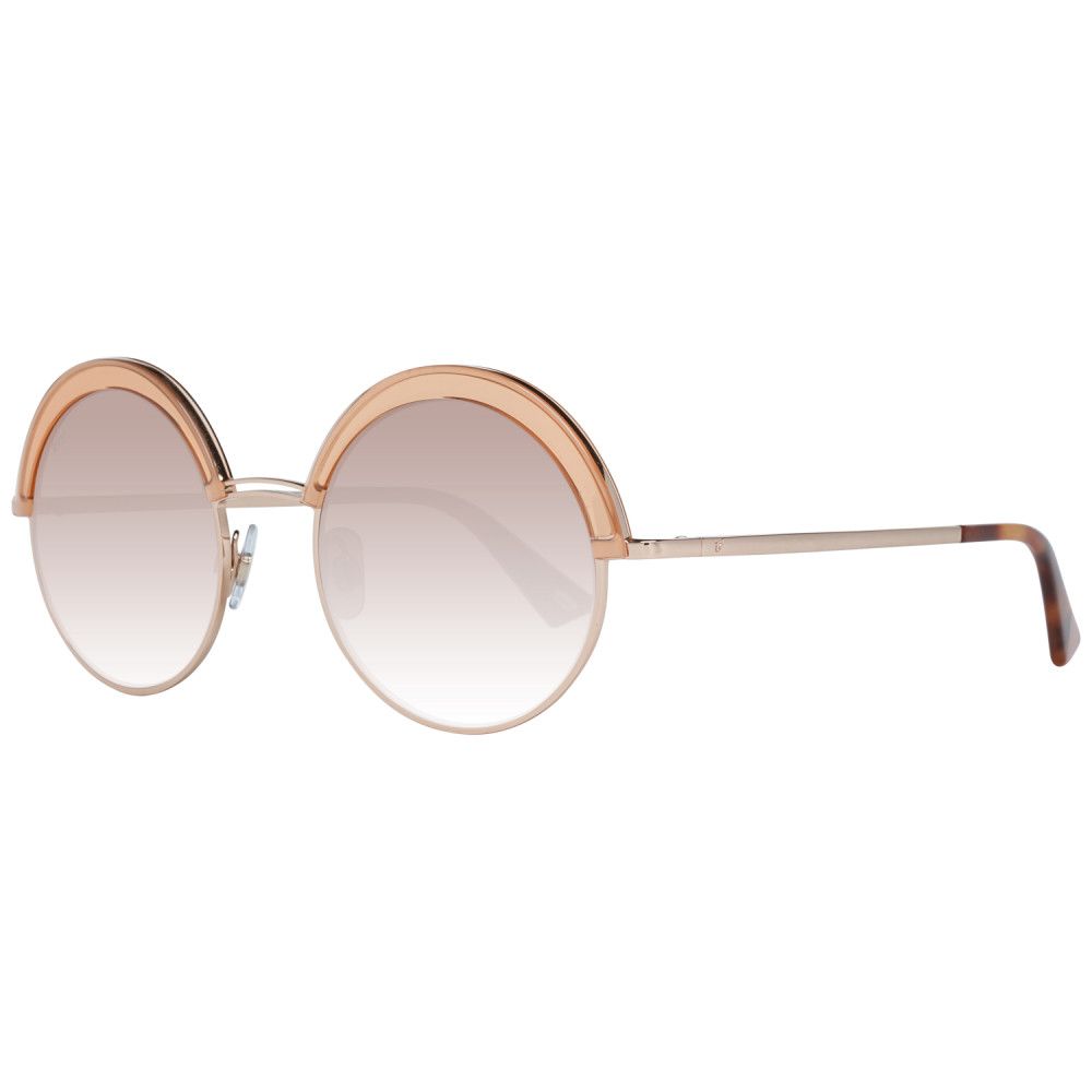 WEB EYEWEAR Sunglasses in Gold Metal