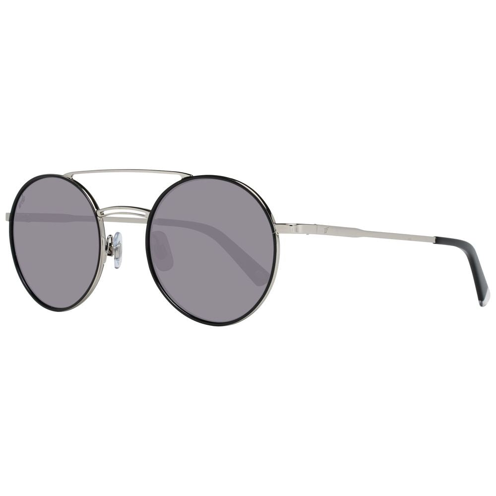 WEB EYEWEAR Sonnenbrille aus silbernem Metall
