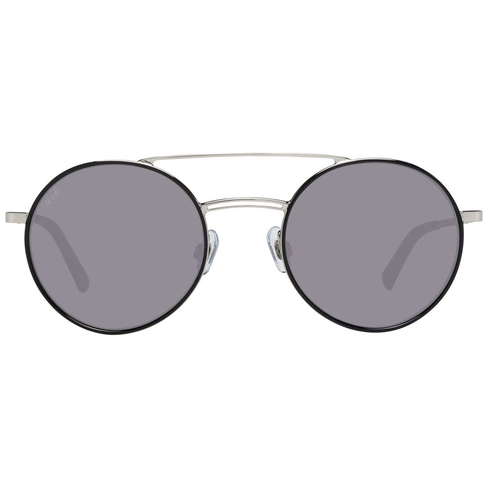 WEB EYEWEAR Sonnenbrille aus silbernem Metall