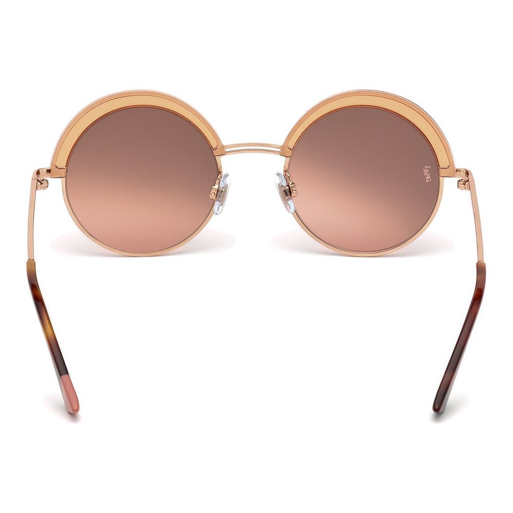WEB EYEWEAR Sunglasses in Gold Metal