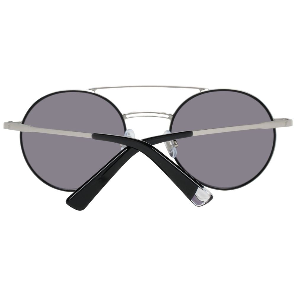 WEB EYEWEAR Sonnenbrille aus silbernem Metall