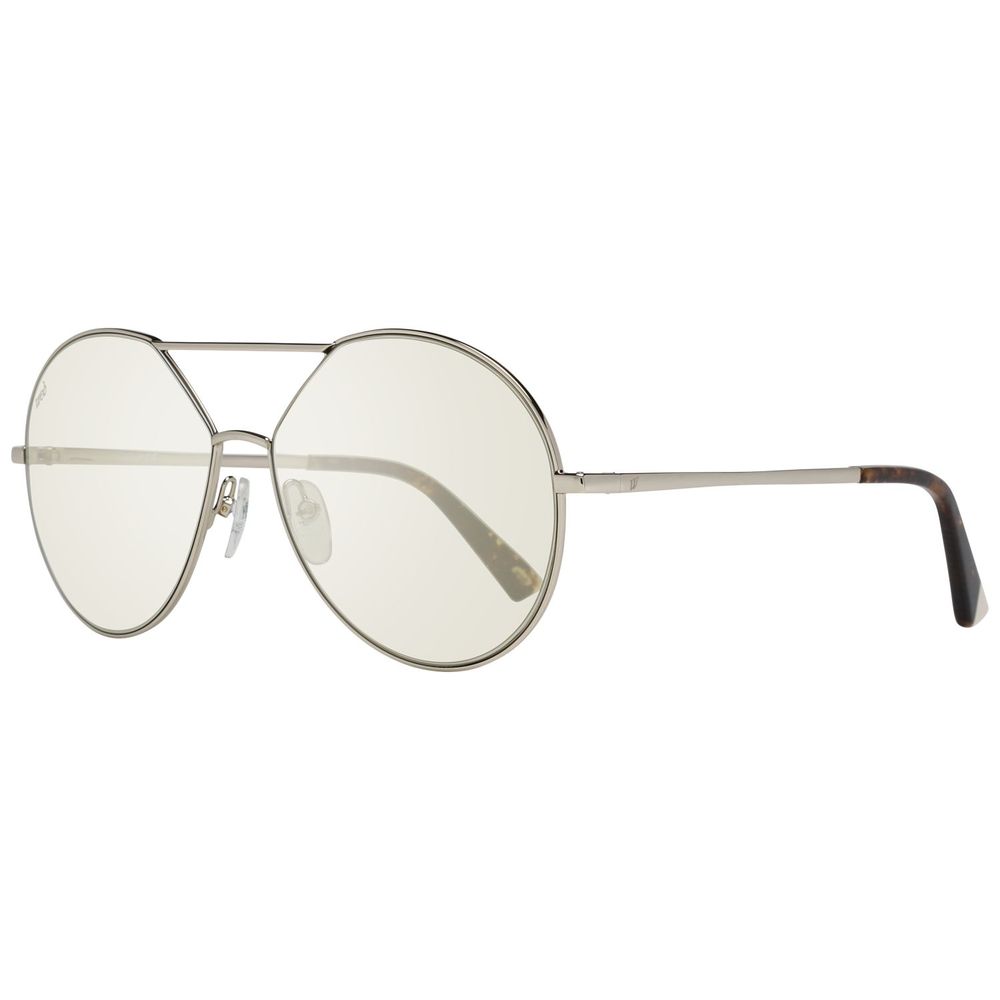 WEB EYEWEAR Sunglasses in Gold Metal