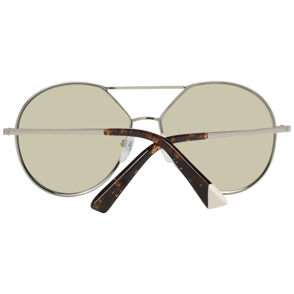 WEB EYEWEAR Sunglasses in Gold Metal