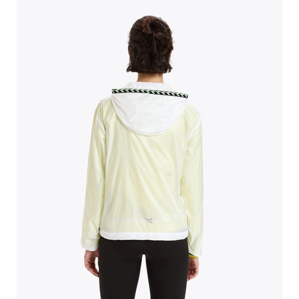 Diadora Weiße Jacke aus Polyamid