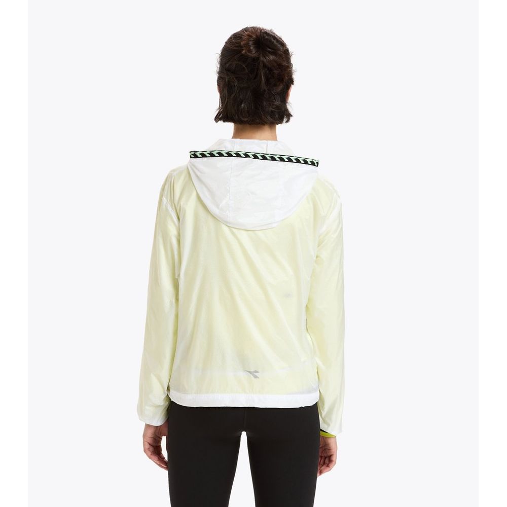 Diadora Weiße Jacke aus Polyamid