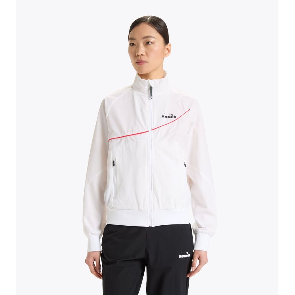 Diadora White polyamide jacket