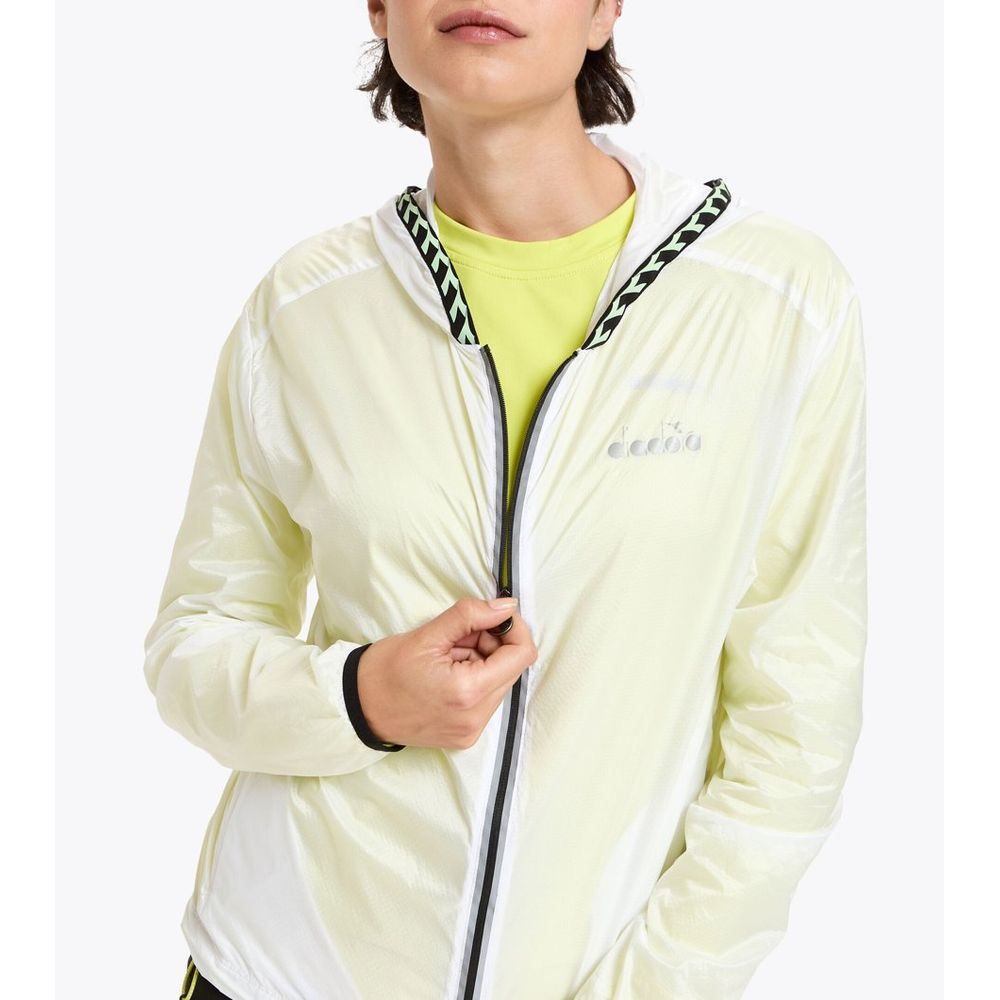 Diadora Weiße Jacke aus Polyamid
