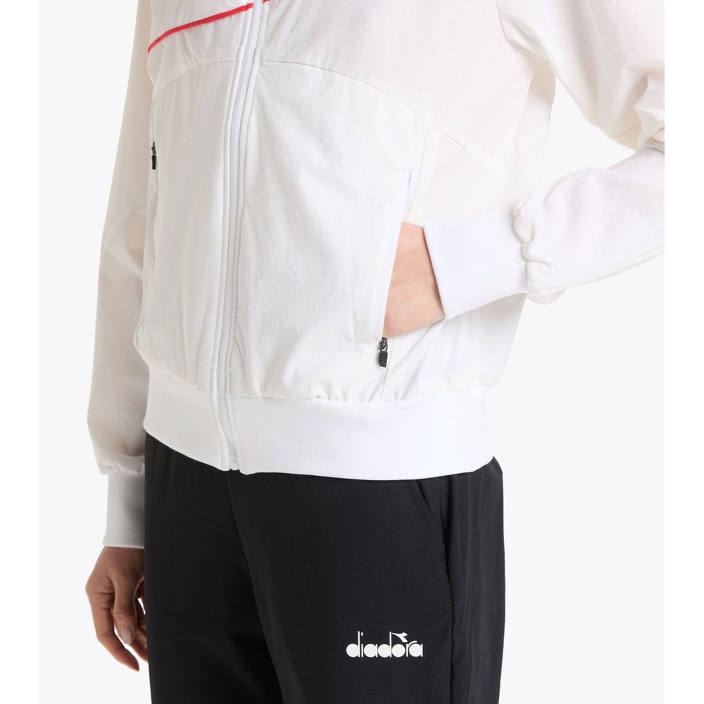 Diadora White polyamide jacket