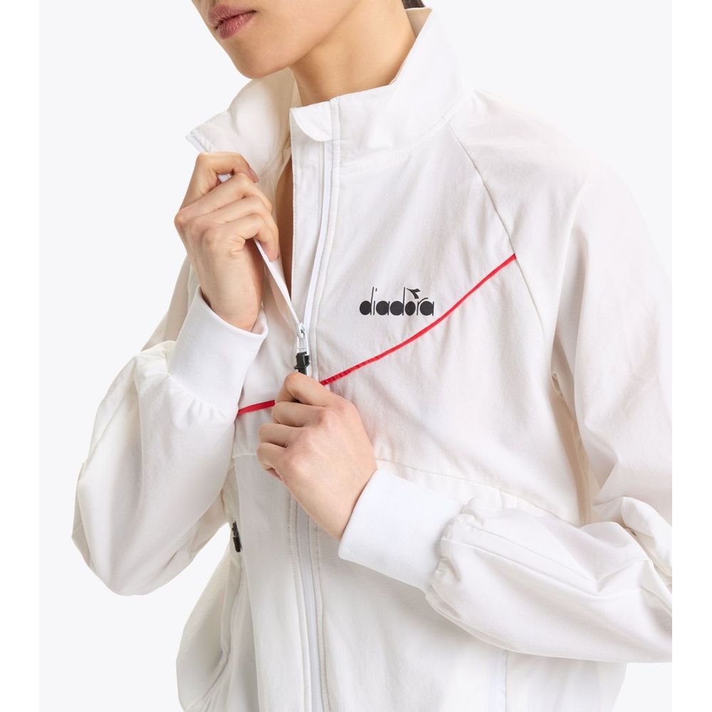 Diadora White polyamide jacket