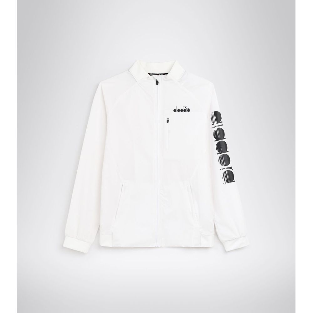 Diadora Weiße Jacke aus Polyamid
