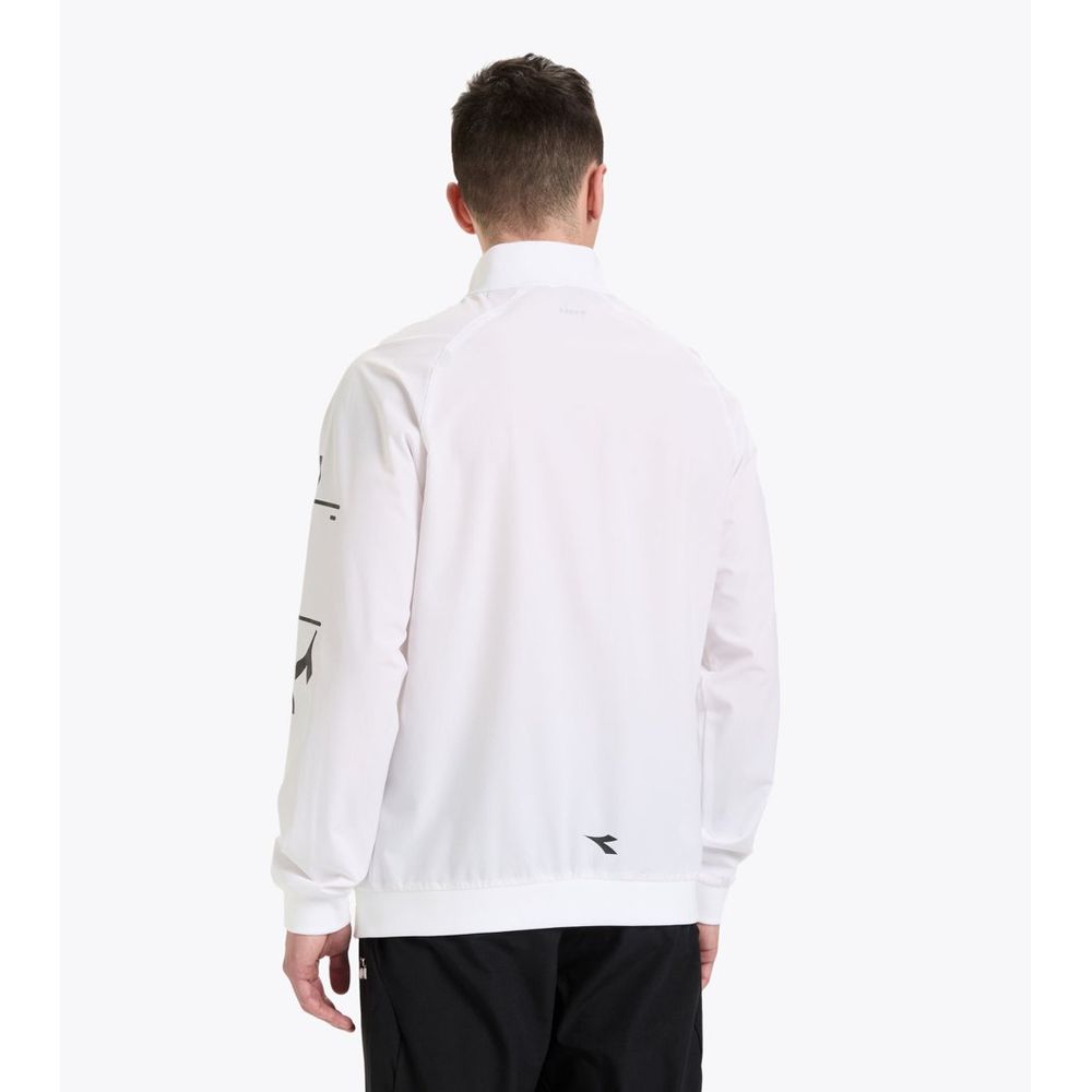 Diadora Weiße Jacke aus Polyamid