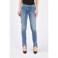 Gas blue cotton slim-fit jeans