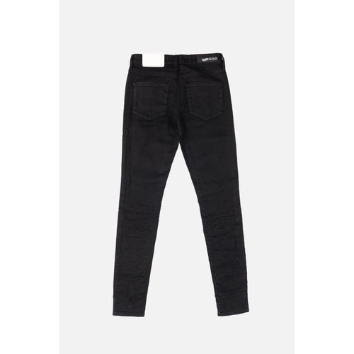 Gas Schwarze Skinny Jeans aus Baumwolle