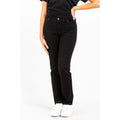Gas Black Straight Leg Cotton Jeans