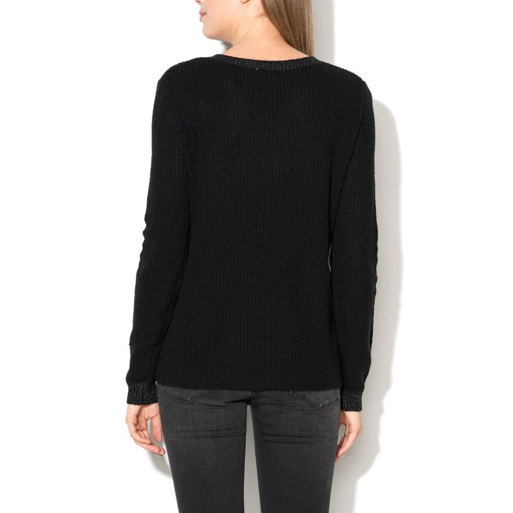 Gas Schwarzer Sweatshirt aus Polyacryl