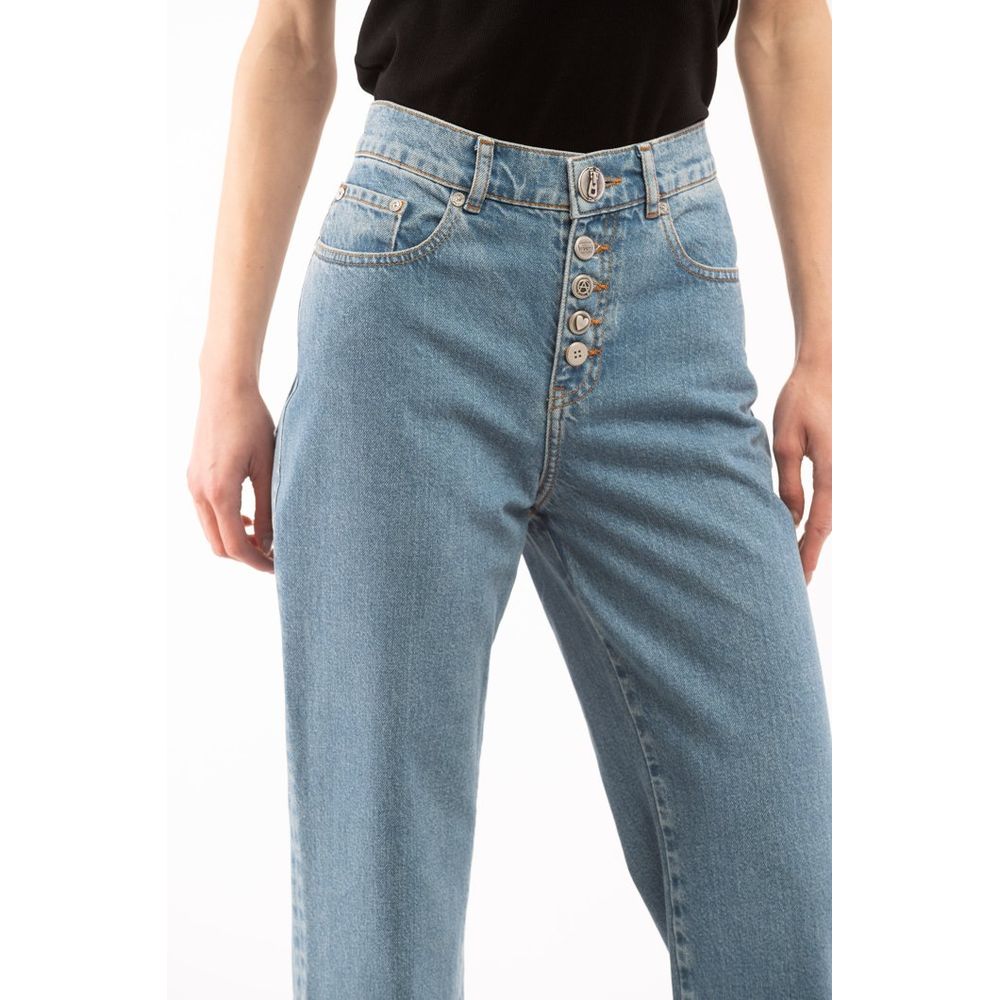 Moschino Mehrfarbige Jeans aus Baumwolle