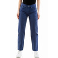 Moschino Blaue Jeans aus Baumwolle im geraden Schnitt