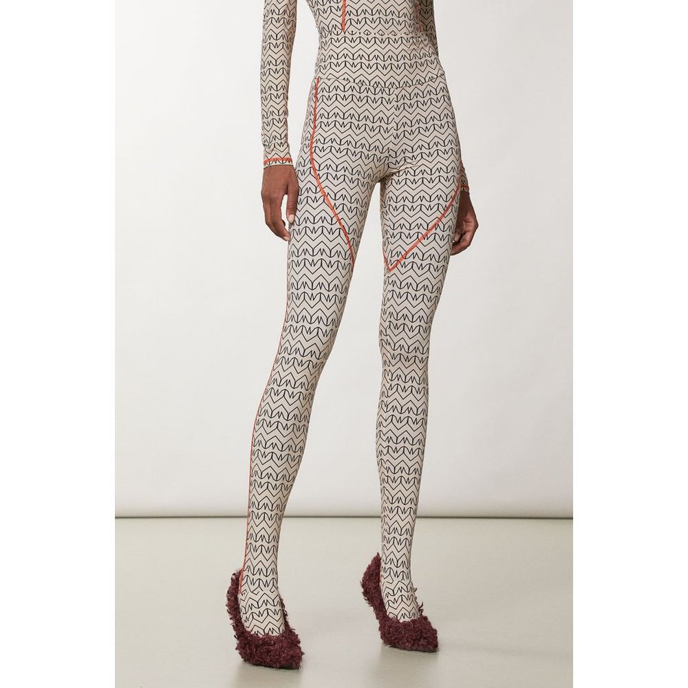 Patrizia Pepe Zweifarbige Polyamid-Sporthose