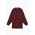 Patrizia Pepe Lila Marabou-Strickjacke