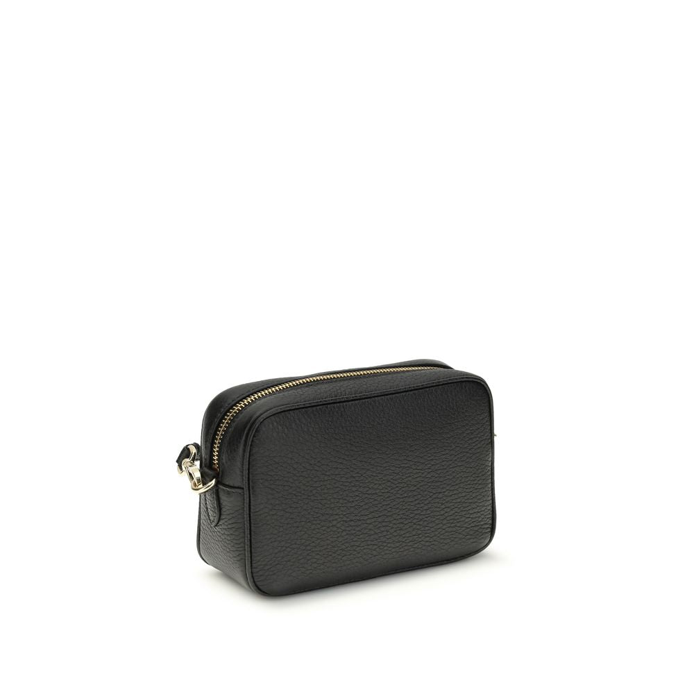 Prada Black Bos Taurus Calf Leather Shoulder Bag