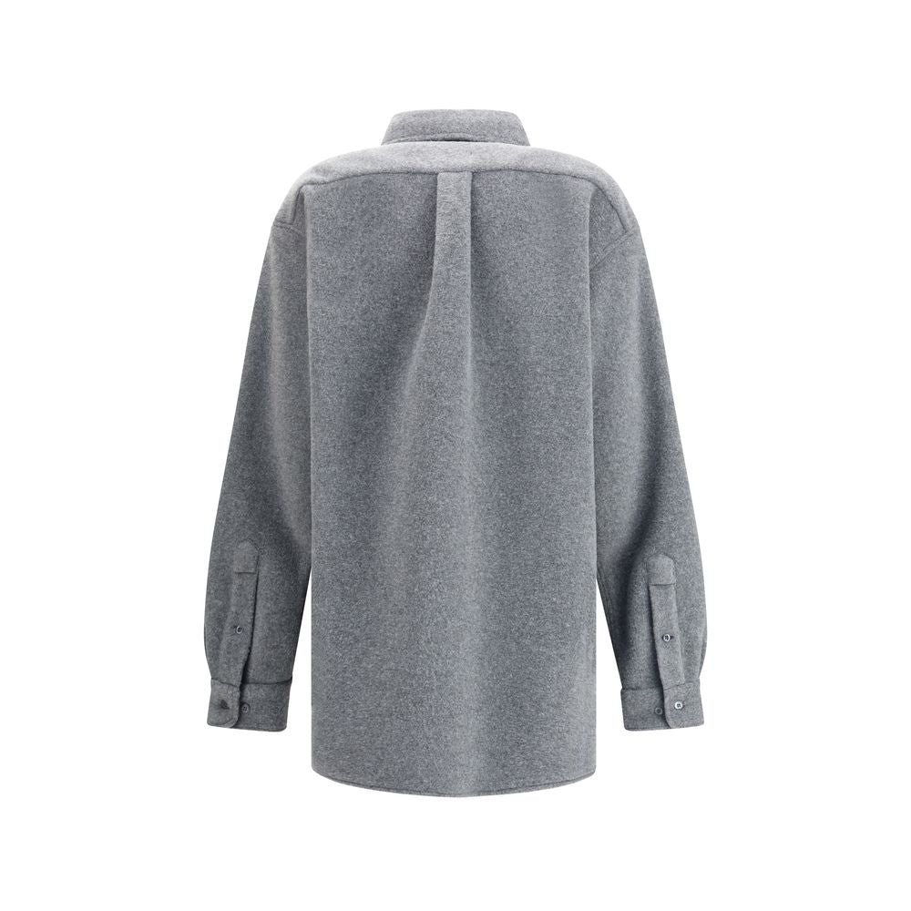 Miu Miu Grey Polyester Shirt