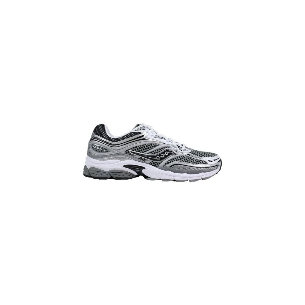 Saucony Graue synthetische Sportschuhe