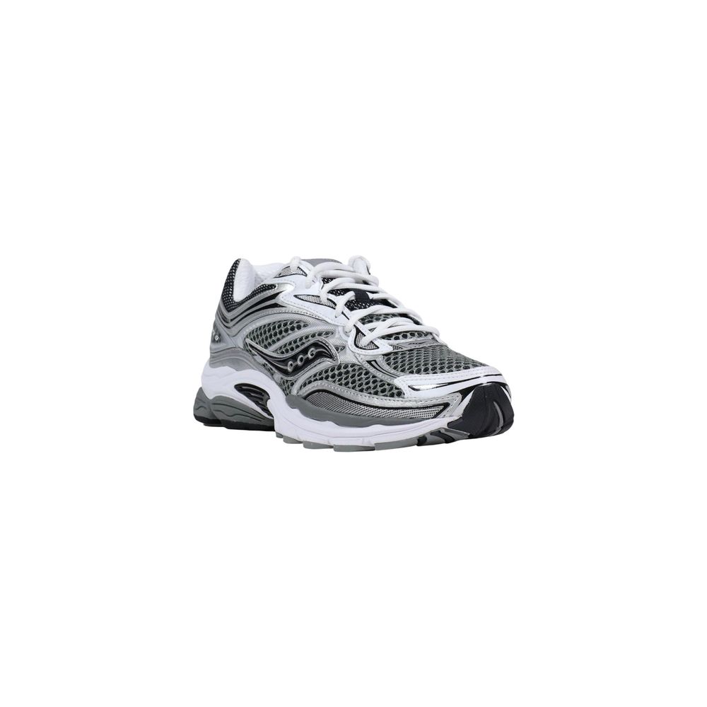 Saucony Graue synthetische Sportschuhe