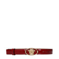 Versace Roter Ledergürtel Regular