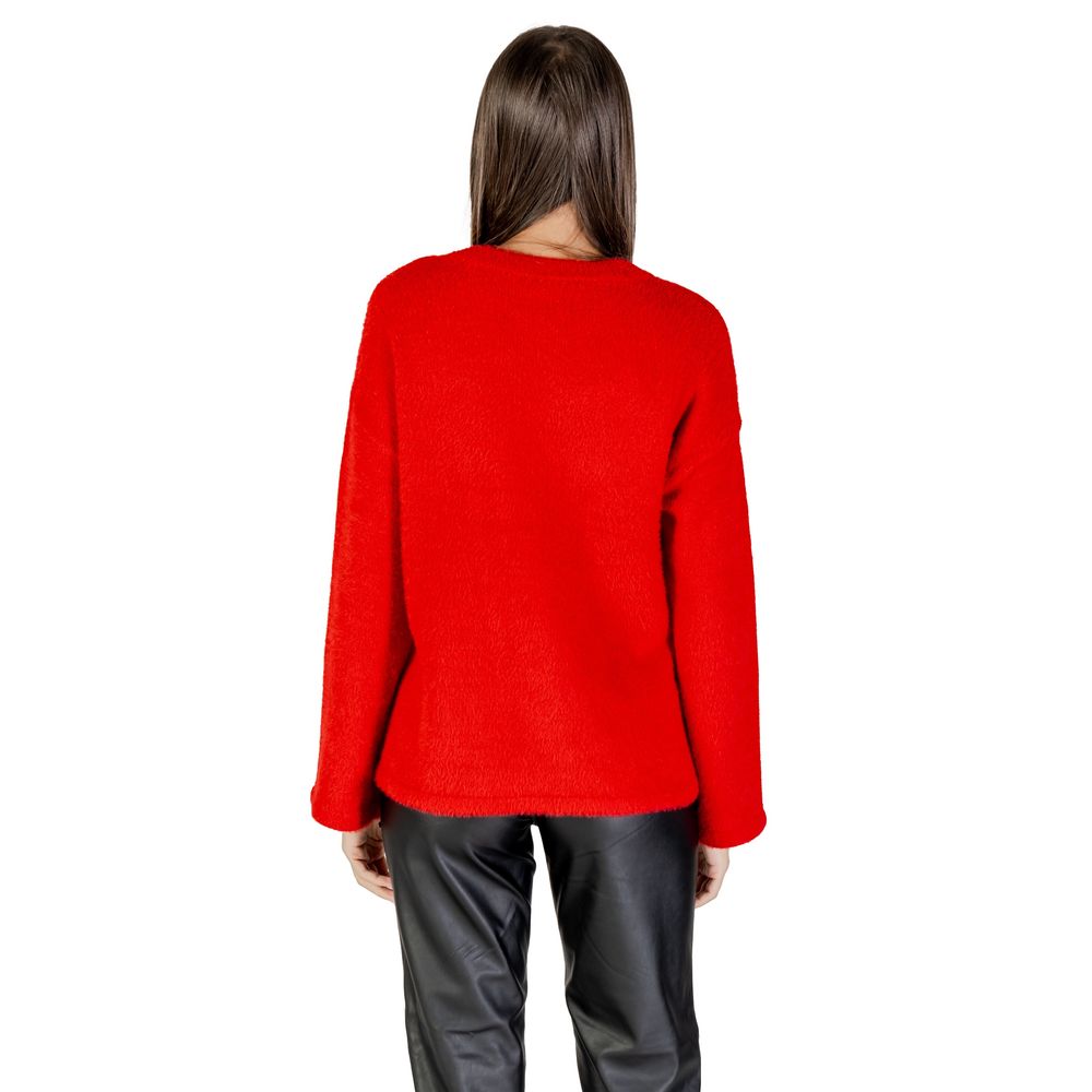 Only Mehrfarbiger Marabou-Pullover