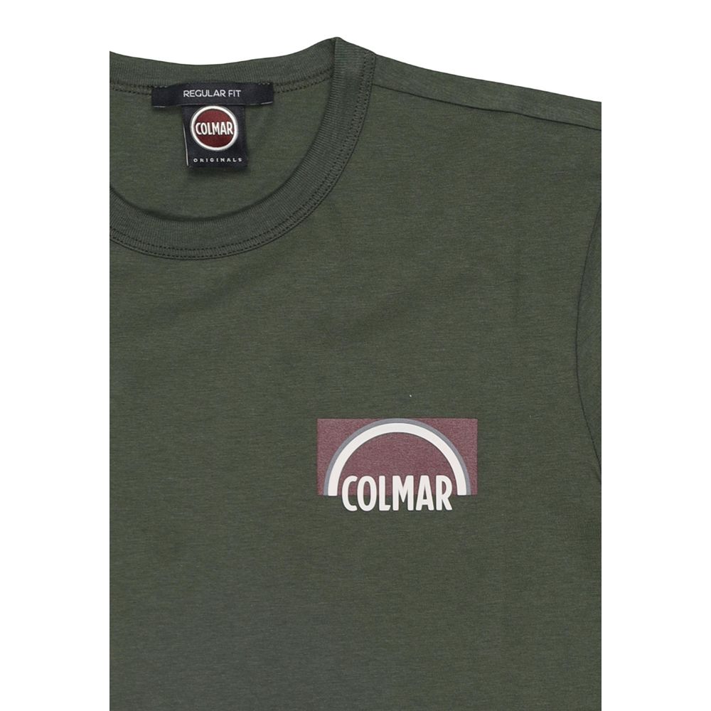 Colmar Originals Green Cotton Sportswear T-Shirt