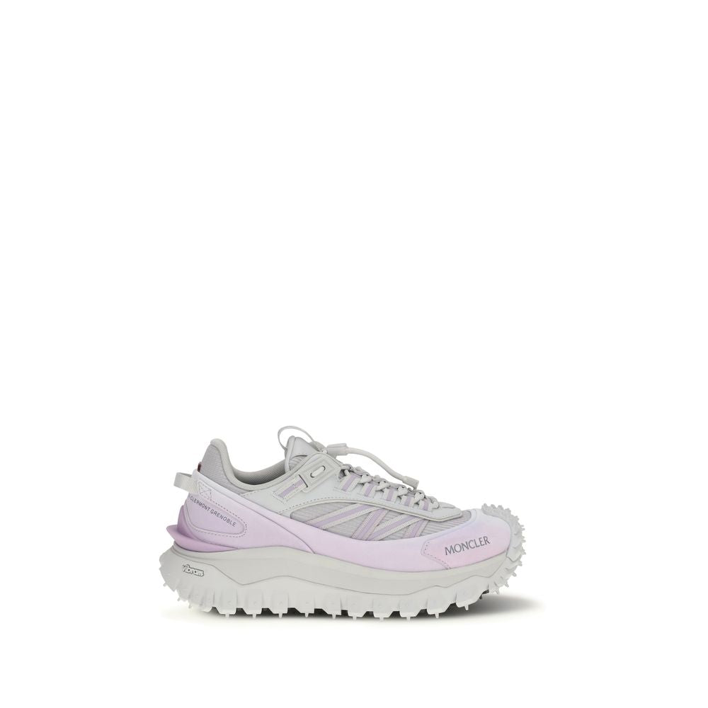 Moncler Violette polyamide sneakers for sports activities