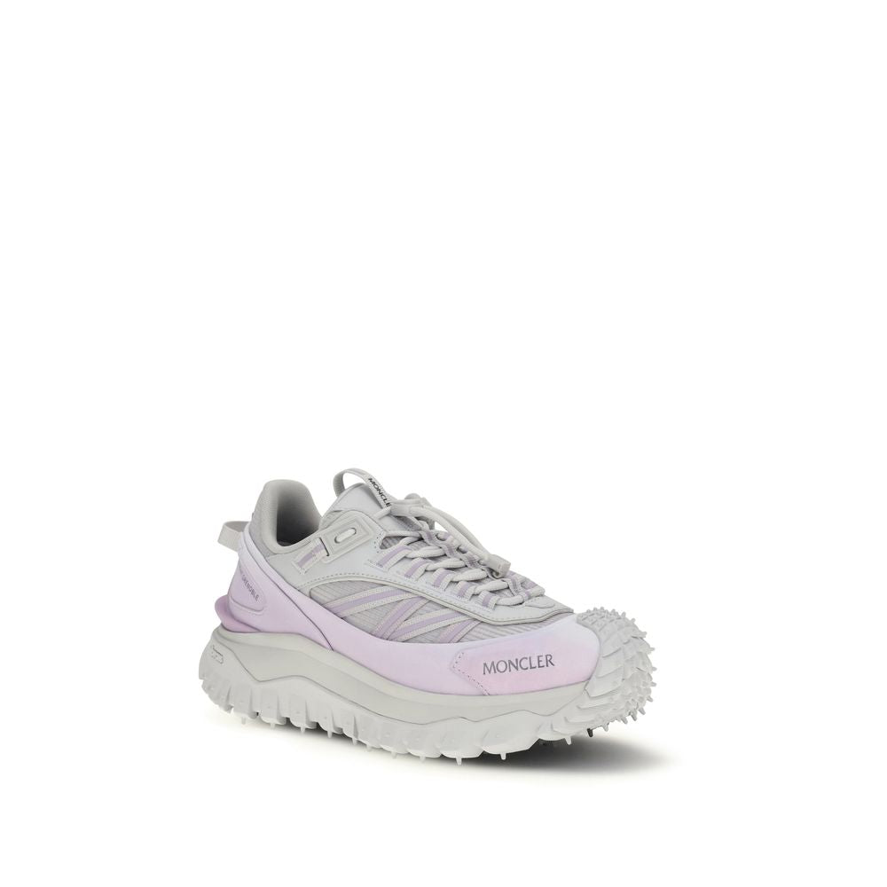 Moncler Violette polyamide sneakers for sports activities