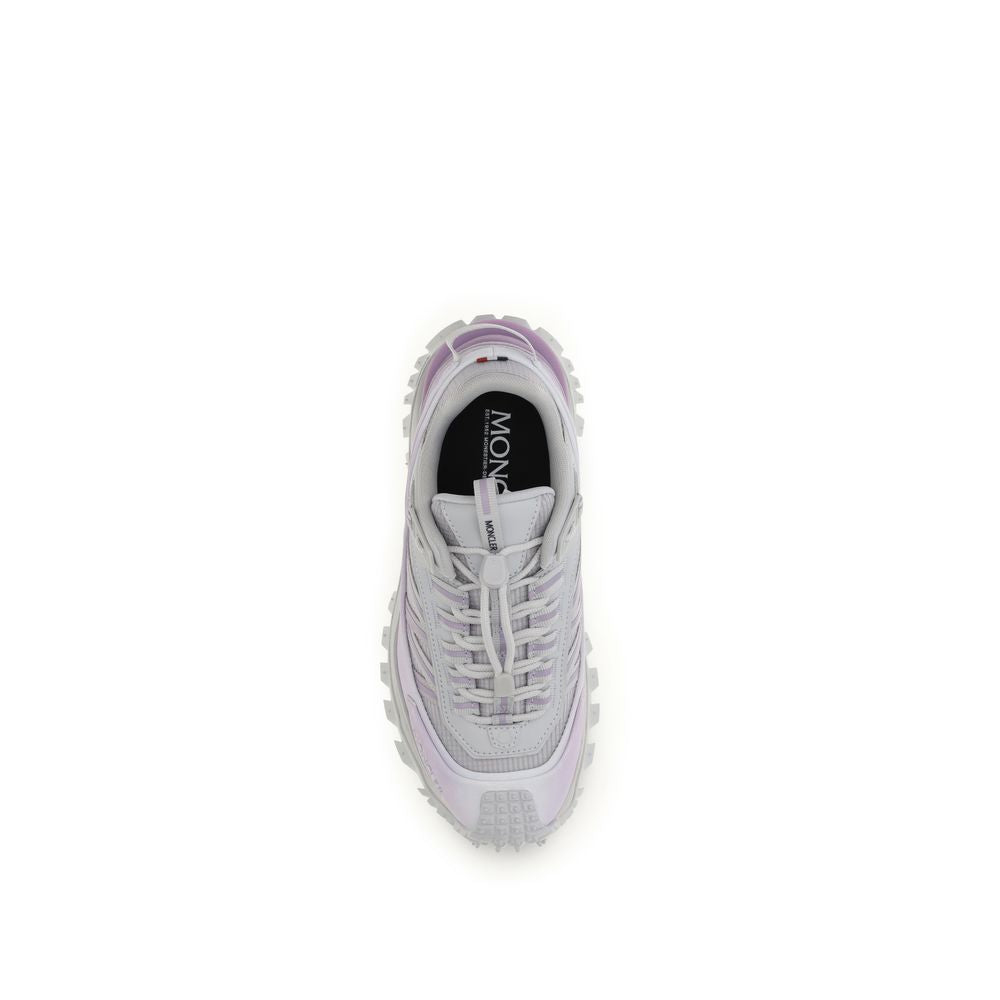 Moncler Violette polyamide sneakers for sports activities