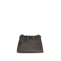 Brunello Cucinelli brown calf leather shoulder bag Bos Taurus