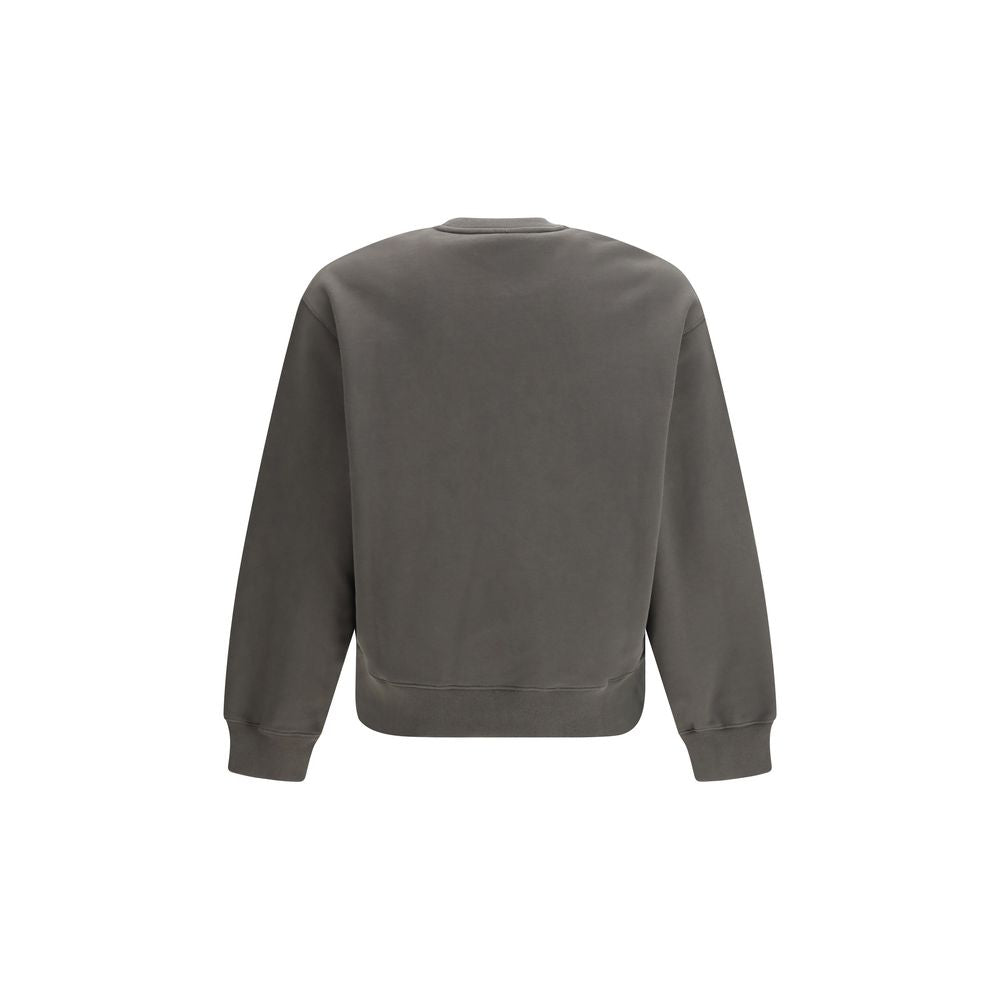 Maison Kitsuné Brauner Baumwollpullover