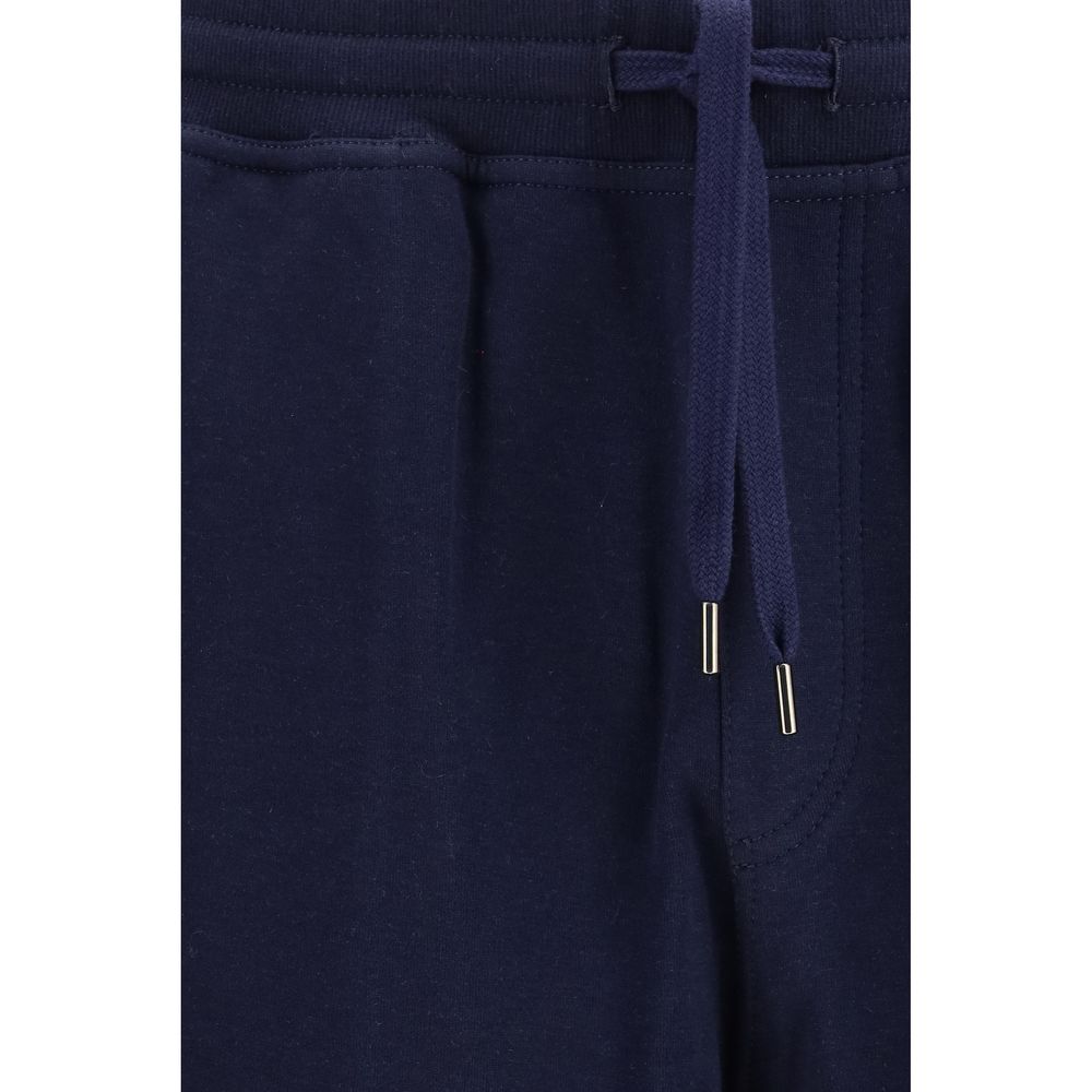 Brunello Cucinelli Blaue Baumwoll-Bermudashorts