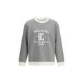Brunello Cucinelli Grauer Baumwollpullover