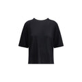 Loulou De Saison Schwarzes Kaschmir-T-Shirt
