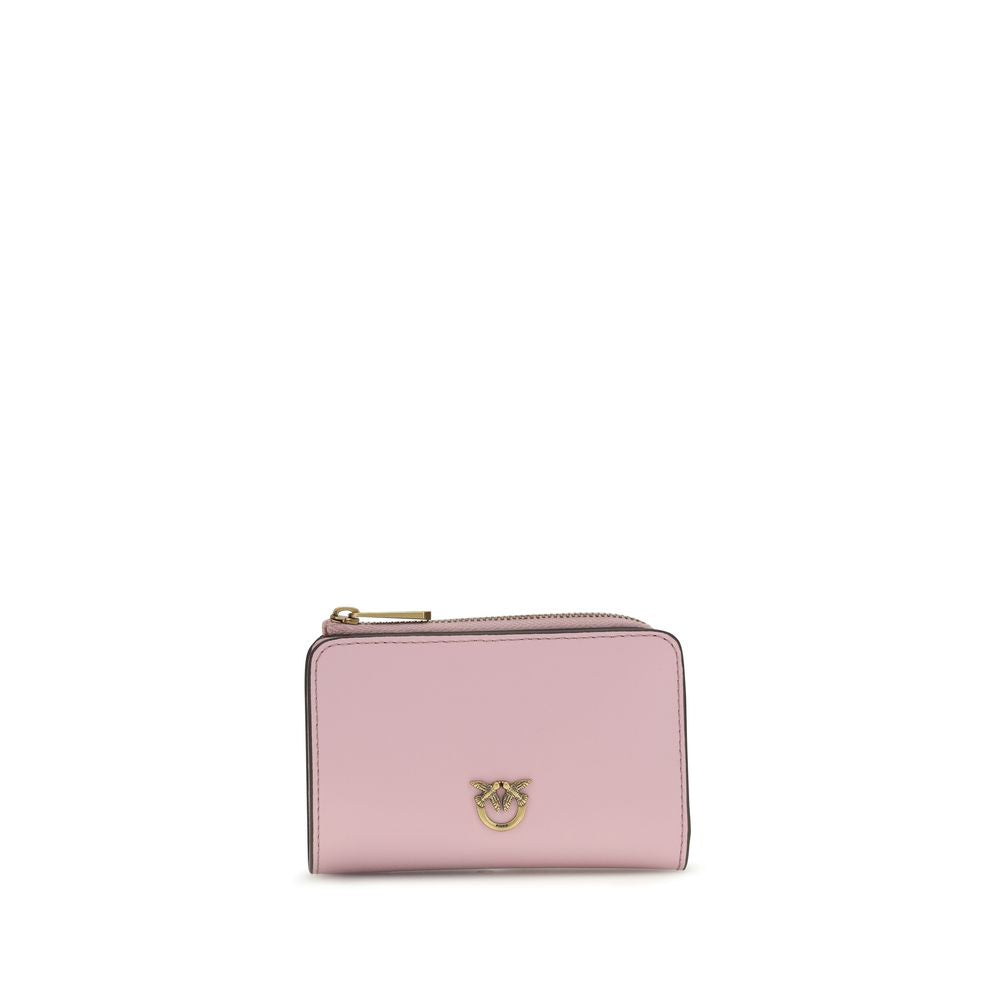 PINKO Multicolor Calf Leather Bos Taurus Geldbörse