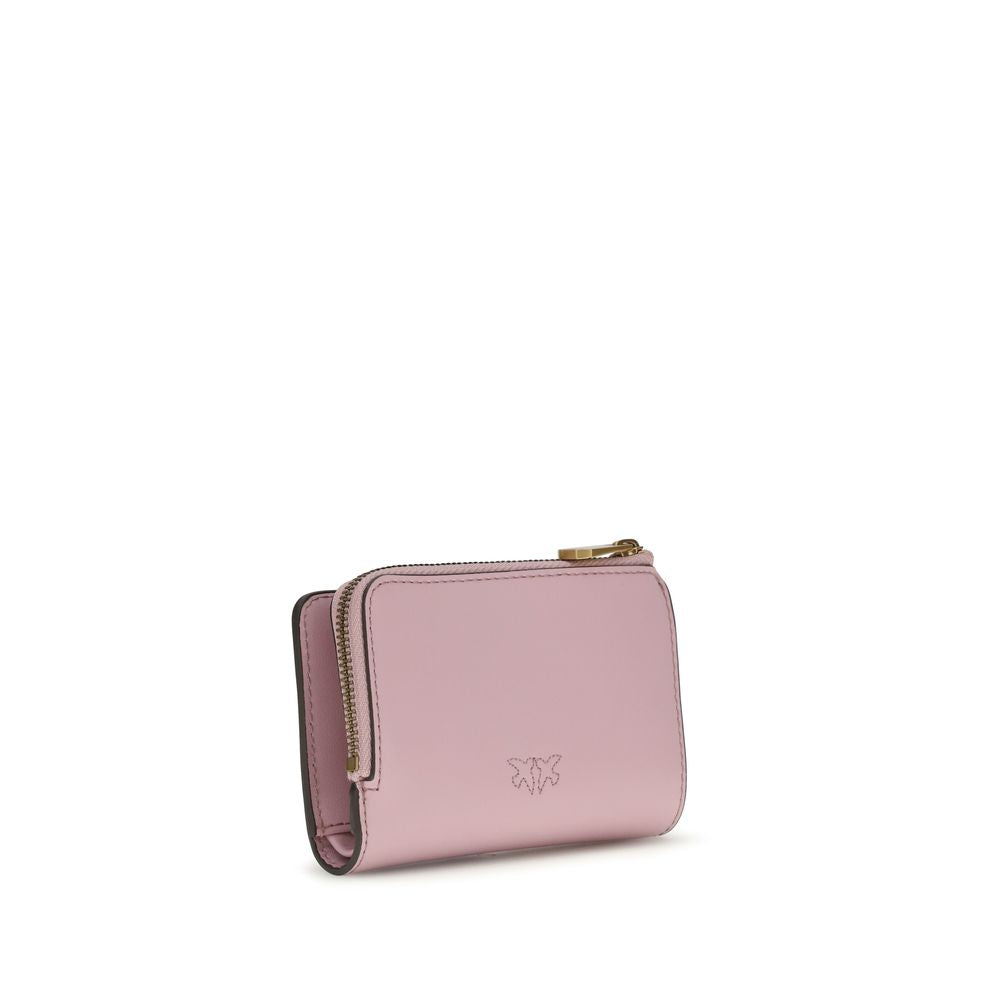 PINKO Multicolor Calf Leather Bos Taurus Geldbörse