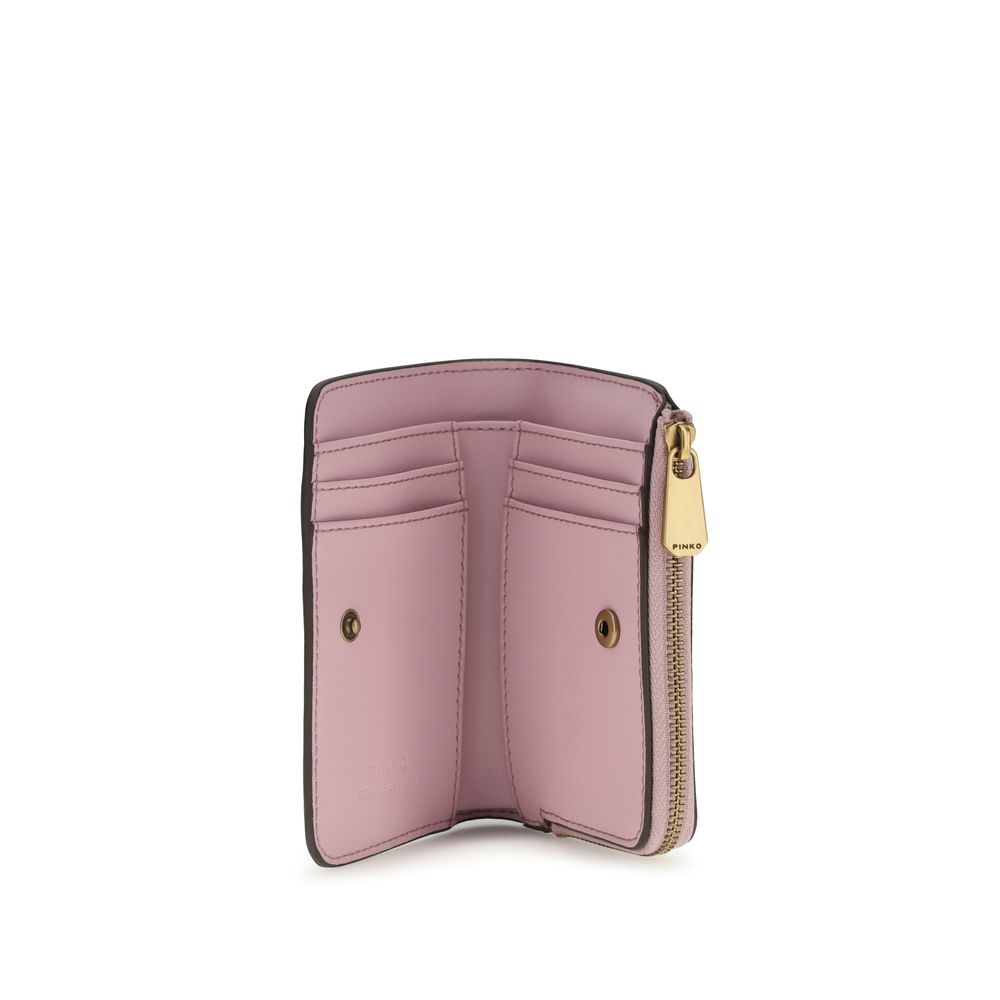 PINKO Multicolor Calf Leather Bos Taurus Geldbörse