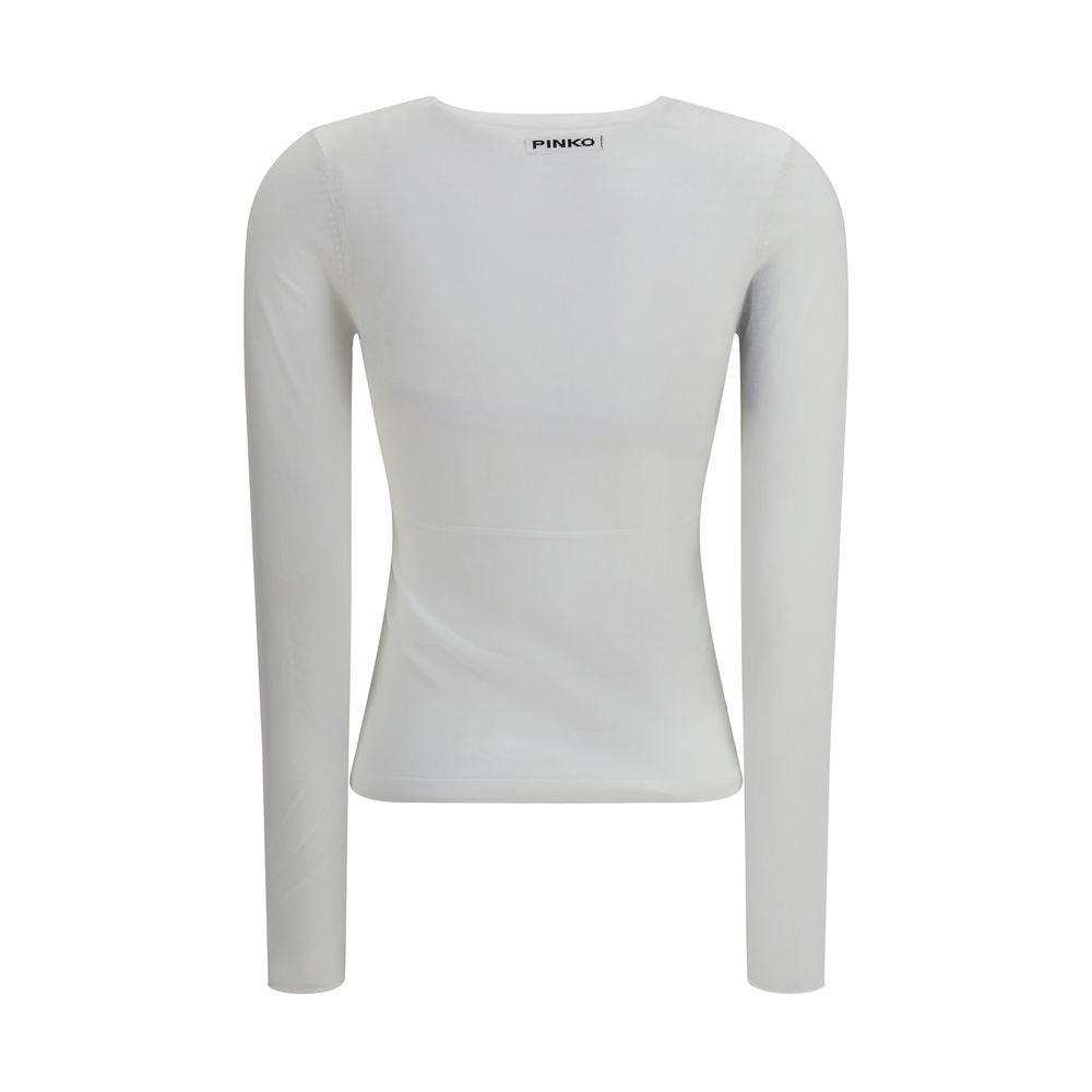PINKO Weißer Sweatshirt aus Viskose