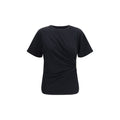 PINKO Schwarzes Baumwoll-T-Shirt