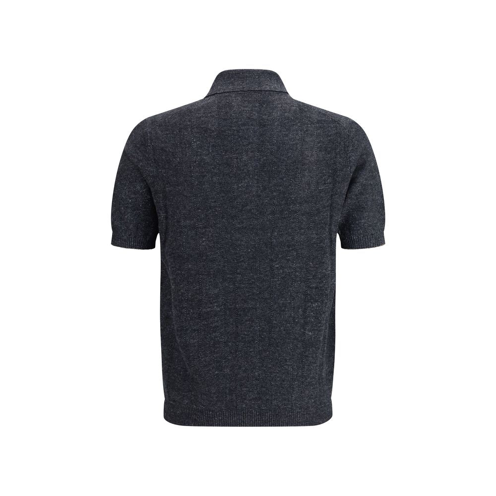 Brunello Cucinelli Graues Baumwoll-Sweatshirt