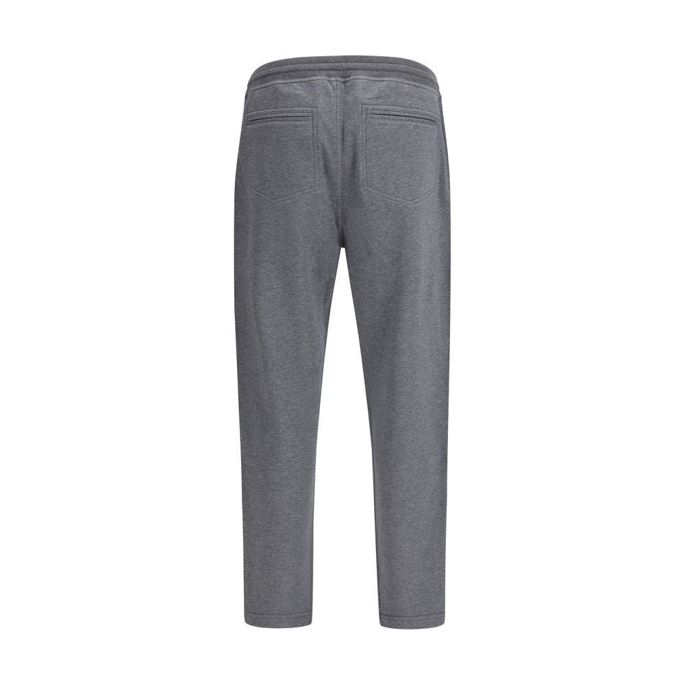 Brunello Cucinelli Grey Cotton Joggers (Sweatpants)