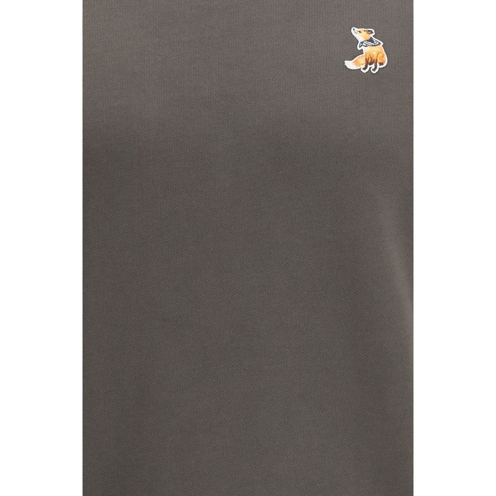 Maison Kitsuné Brauner Baumwoll-Sweatshirt