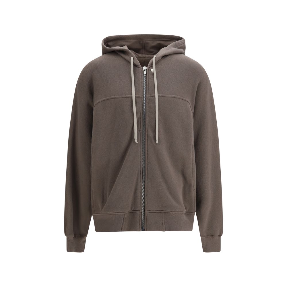 Rick Owens Braunes Baumwoll-Sweatshirt