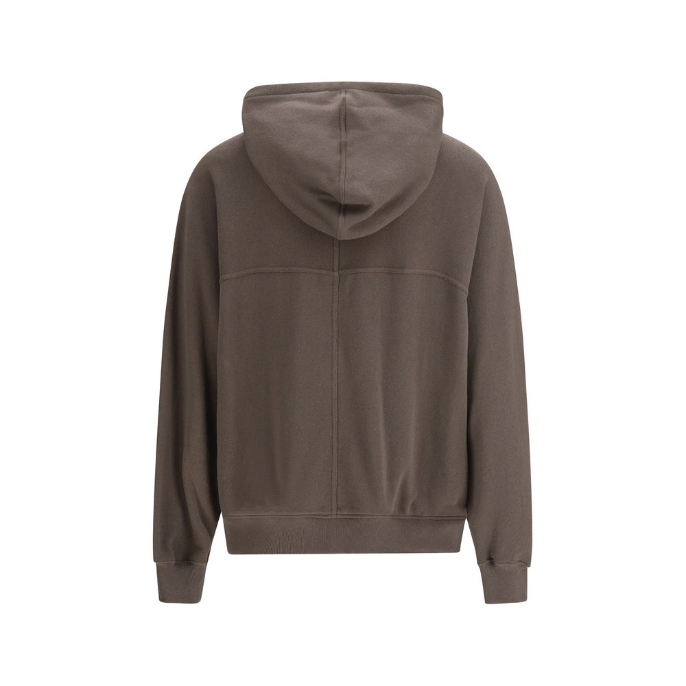 Rick Owens Braunes Baumwoll-Sweatshirt