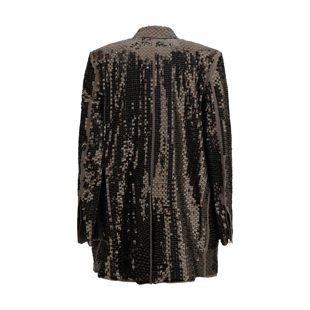 Rick Owens Multicolor Cotton Jacket And Coat